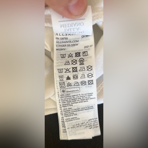 All Saints Stinger SS Crew - Picture 6 of 6